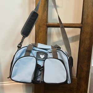 Light blue nursing bag
